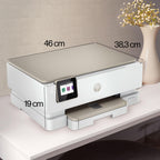 HP Envy Inspire 7220e Multifunktionsdrucker, Tintenstrahldrucker, 6 Monate gratis drucken Instant Ink inklusive, Drucken, Scannen, Kopieren, Fotodruck, DIN A4, WLAN, Airprint