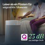 BLUEAIR Blue Pure 211i Max Luftreiniger für große Räume bis 141 m² – Smart, leise, mit HEPASilent-Technologie – entfernt Allergene, Tierhaare, Rauch, Staub und Schimmel – ideal für Zuhause & Haustiere