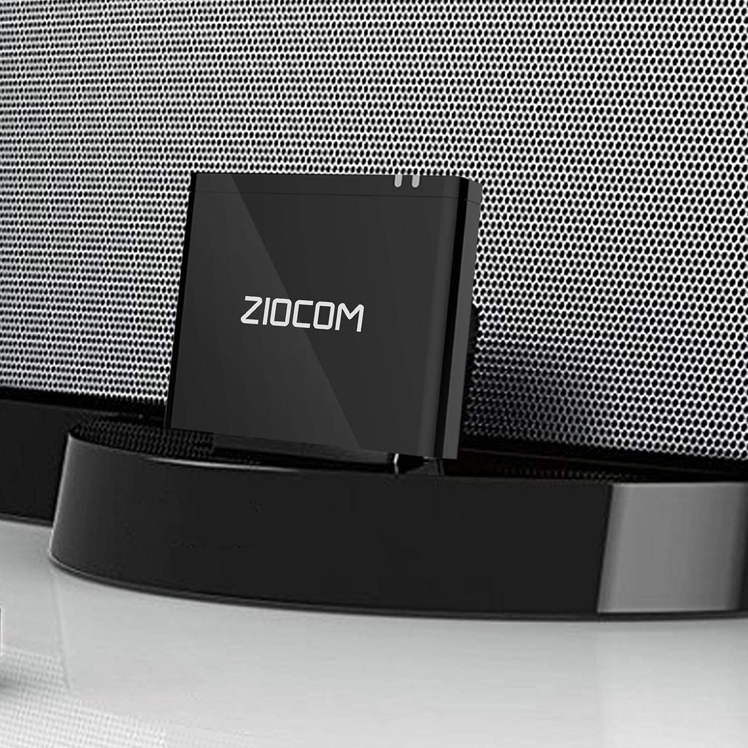 ZIOCOM 8 Pin Bluetooth-Adapter, drahtloser Bluetooth-Musikempfängeradapter für Bose Sounddock III/XT, JBL MS302GM, Philips DS1155B/93, Philips AJ7260D/93, Yamaha TSX-14, iHome IPL8BN, RSR DS406BT