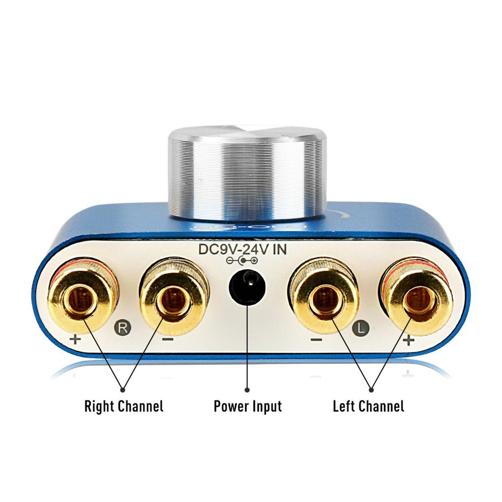 DollaTek TPA3110 30W * 2 Zwei-Kanal Mini-Stereo-Audio drahtlose Bluetooth-Verstärker Digital Signal Endstufe für Tablet PC Smartphone Laptops ect - Blau