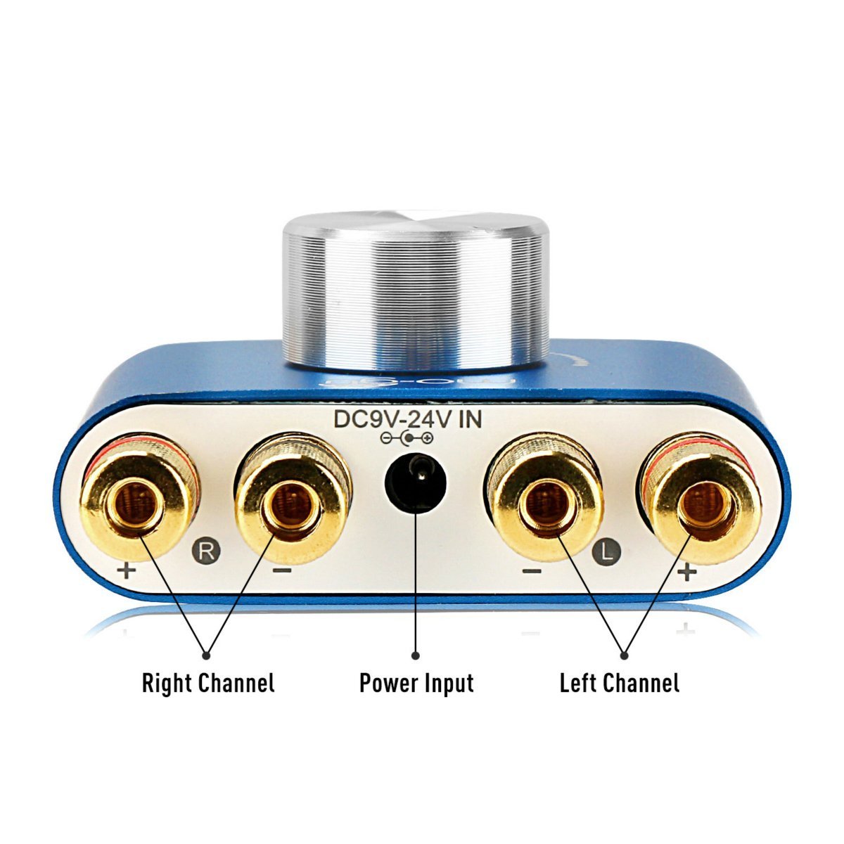 DollaTek TPA3110 30W * 2 Zwei-Kanal Mini-Stereo-Audio drahtlose Bluetooth-Verstärker Digital Signal Endstufe für Tablet PC Smartphone Laptops ect - Blau