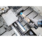 HAZET Hammer Satz 2140/4, 4-teilig, Schlosserhammer 300 g und 500 g, Plastikhammer mit auswechselbaren Köpfen, Gummihammer, längere Lebensdauer durch BluGuard
