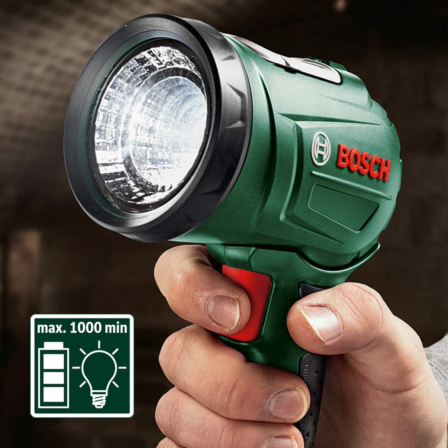 Bosch Akku Lampe UniversalLamp 18 (ohne Akku, 18 Volt System, im Karton)