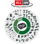 Bosch Akku-Stichsäge AdvancedSaw 18V-140 (Pendelhub, bürstenloser Motor, Schnitttiefe Holz/Stahl/Alu 140 mm / 10 mm / 20 mm, 3 × Sägeblätter, 18-Volt-System, ohne Akku und Ladegerät, im Karton)