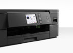 Brother DCP-J1140DW 3-in-1 Farbtintenstrahl-Multifunktionsgerät (Drucker, Scanner, Kopierer), Schwarz, 400 x 151 x 343 mm, 17/16 Seiten/Min.