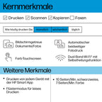 HP Envy 6120e, Multifunktionsdrucker, 6 Monate gratis drucken Instant Ink inklusive, Drucken, Kopieren, Scannen, Mobiler Faxversand, Wi-Fi, Beidseitiger Druck