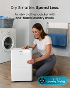 Pro Breeze Luftentfeuchter mit App & WLAN, 20L in 24h Entfeuchtungsleistung - Luftentfeuchter elektrisch mit Wäschemodus, Feuchtigkeitssensor, Timer - Gegen Schimmel - Entfeuchter Dehumidifier