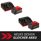 Original Einhell Starter Kit 5,2 Ah Akku und Fastcharger Power X-Change (Li-Ion, 18 V, 80 min Ladezeit, passend für alle Power X-Change Geräte)