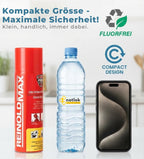 notlok Safety Work - 500g Feuerlöschspray fluorfrei | Hautfreundlicher Mini-Feuerlöscher-Schaum für Brände A F & E bis 1000 V | Klein Feuerlöscher für Zuhause & Auto