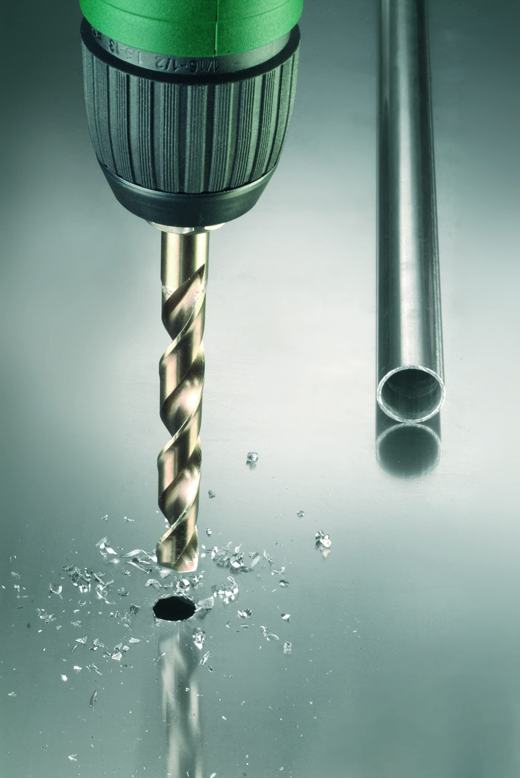 Bosch Professional 19tlg. Metallbohrer-Set HSS-Cobalt ProBox (für Edelstahl, Zubehör Bohrschrauber), Durchmesser: 1.0 - 10.0