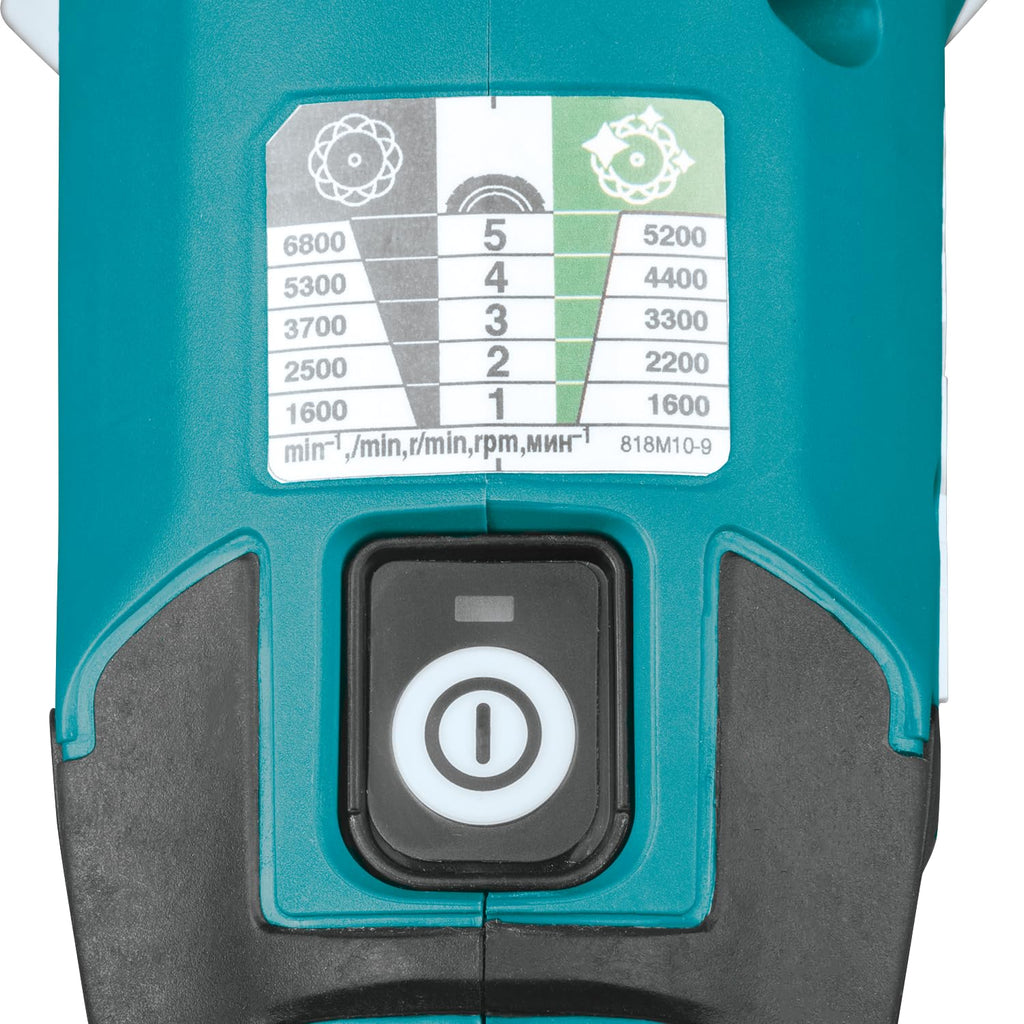 Makita DPO500Z Akku-Exzenterpolierer 18 V (ohne Akku, ohne Ladegerät)