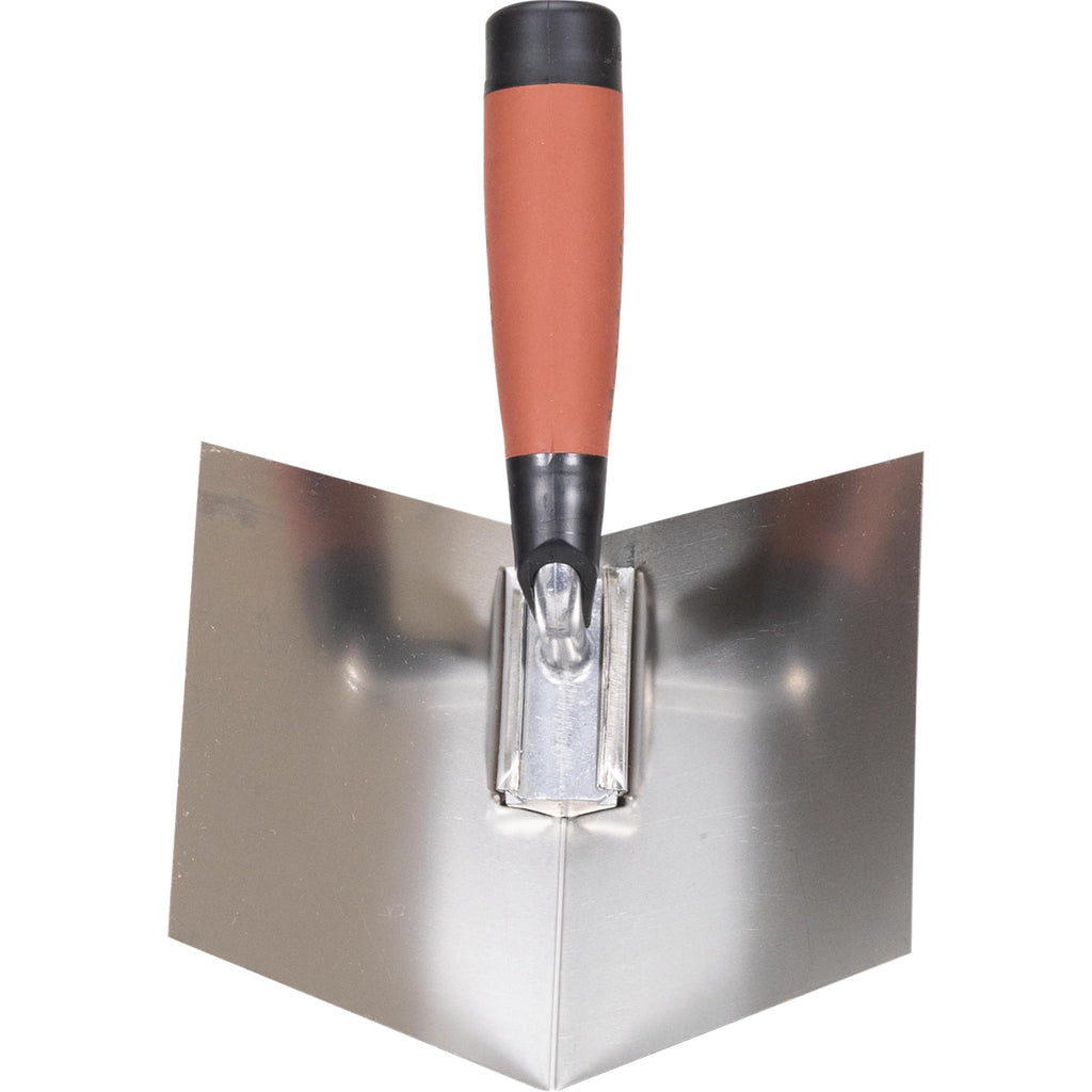 Marshalltown 23D 4 x 5 Trockenwand Eckkelle-DuraSoft Griff, Silber