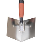 Marshalltown 23D 4 x 5 Trockenwand Eckkelle-DuraSoft Griff, Silber