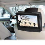 Auto Kopfstütze Halterung für 7-11 Zoll Drehgelenk & Flip Tragbarer DVD Player/Fit für alle Swivel und Flip-Typ tragbare DVD-Player unter 12 Zoll - Schwarz