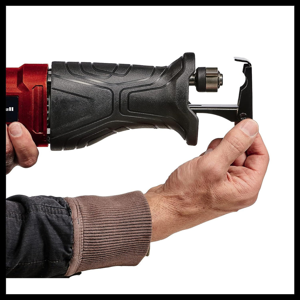 Einhell Universalsäge TC-AP 690 E (690 W, Hubhöhe 20 mm, max. Leerlaufdrehzahl 2.800 min-1, Schnitttiefe 115 mm in Holz)