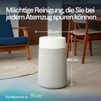 BLUEAIR Blue Pure 3350i Max Luftreiniger für Räume bis 86 m² – Smart, leise, mit HEPASilent-Technologie – entfernt Allergene, Tierhaare, Rauch, Staub und Schimmel – ideal für Zuhause & Haustiere