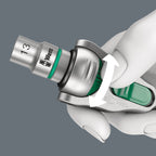 Wera Zyklop Speed-Knarrensatz 8100 SA 6, 1/4 Zoll-Antrieb, metrisch, Silber, 28-teilig, 05004016001