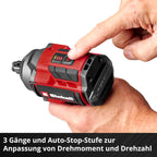 Einhell Professional Akku-Schlagschrauber TP-CW 18/350-C Li BL-Solo Power X-Change (18 V, 350 Nm Drehmoment, 600 Nm Lösemoment, Brushless, Außenvierkant-Aufnahme, ohne Akku)