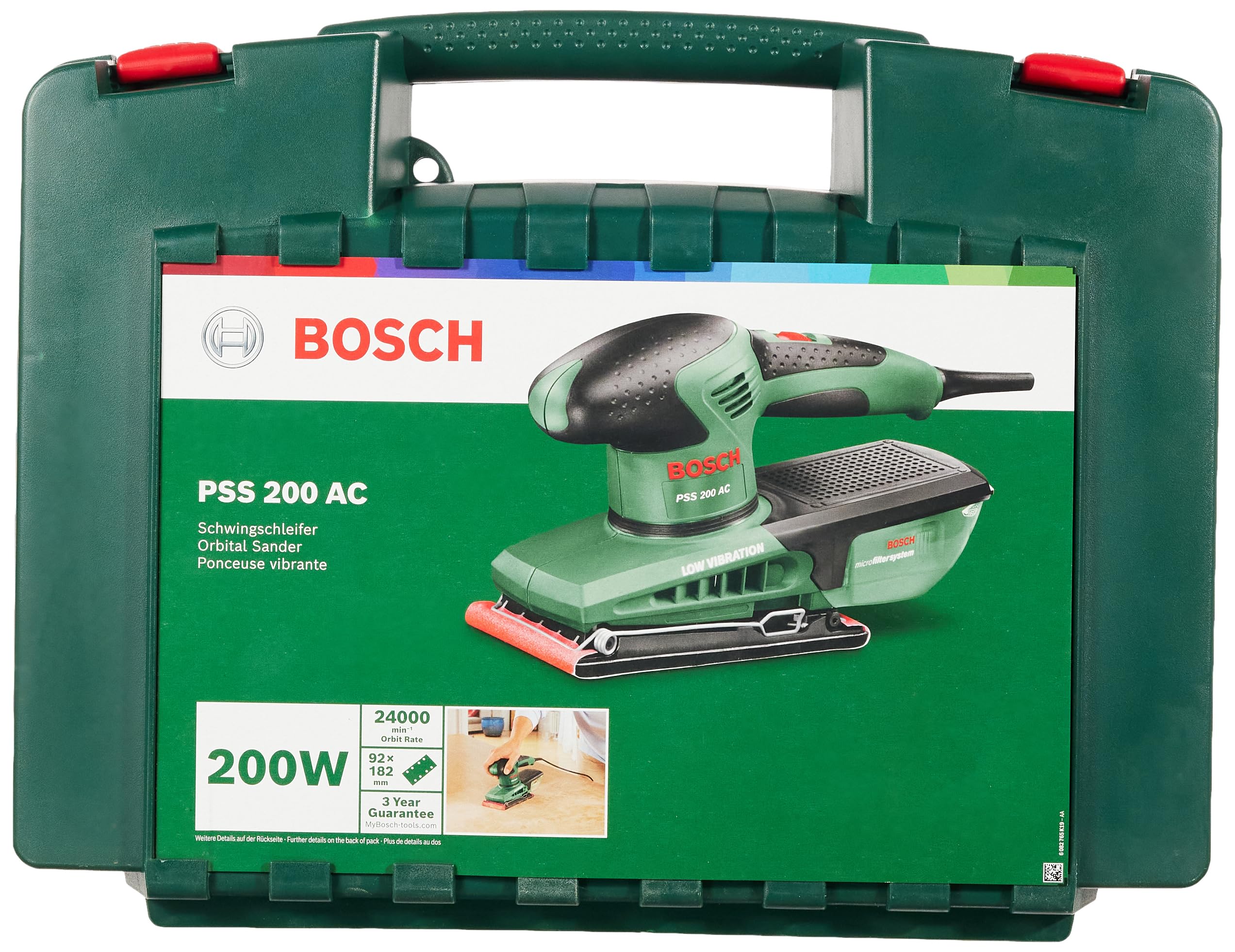 Bosch Schwingschleifer PSS 200 AC (200 W - Bandschleifmaschinen)