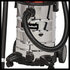 Einhell Wet Dry Vacuum Cleaner TC-VC 1930 SA 1,500 W, 30 L, Blower Connection, Cable Holder, Accessory Holder, Includes Combination Nozzle Carpeted/Smooth Floors, Crevice Nozzle, Plastic Hose 2.5 m