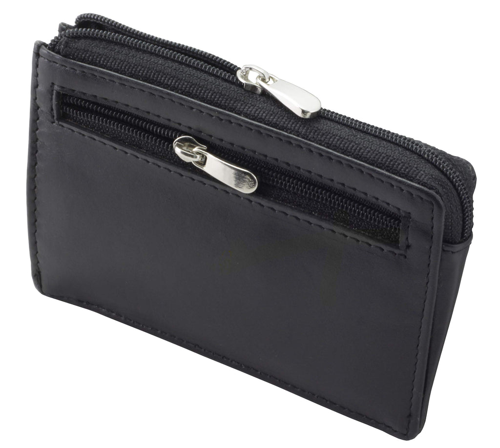 Koruma KFZ Keyless Go Schutz Autoschlüssel RFID Case - Schwarz Leder Tasche Box - NFC Signal Blocker Karte Schutzhülle Schlüsseltasche Funkschlüssel Abschirmung für Auto Motorrad - Entry Safe