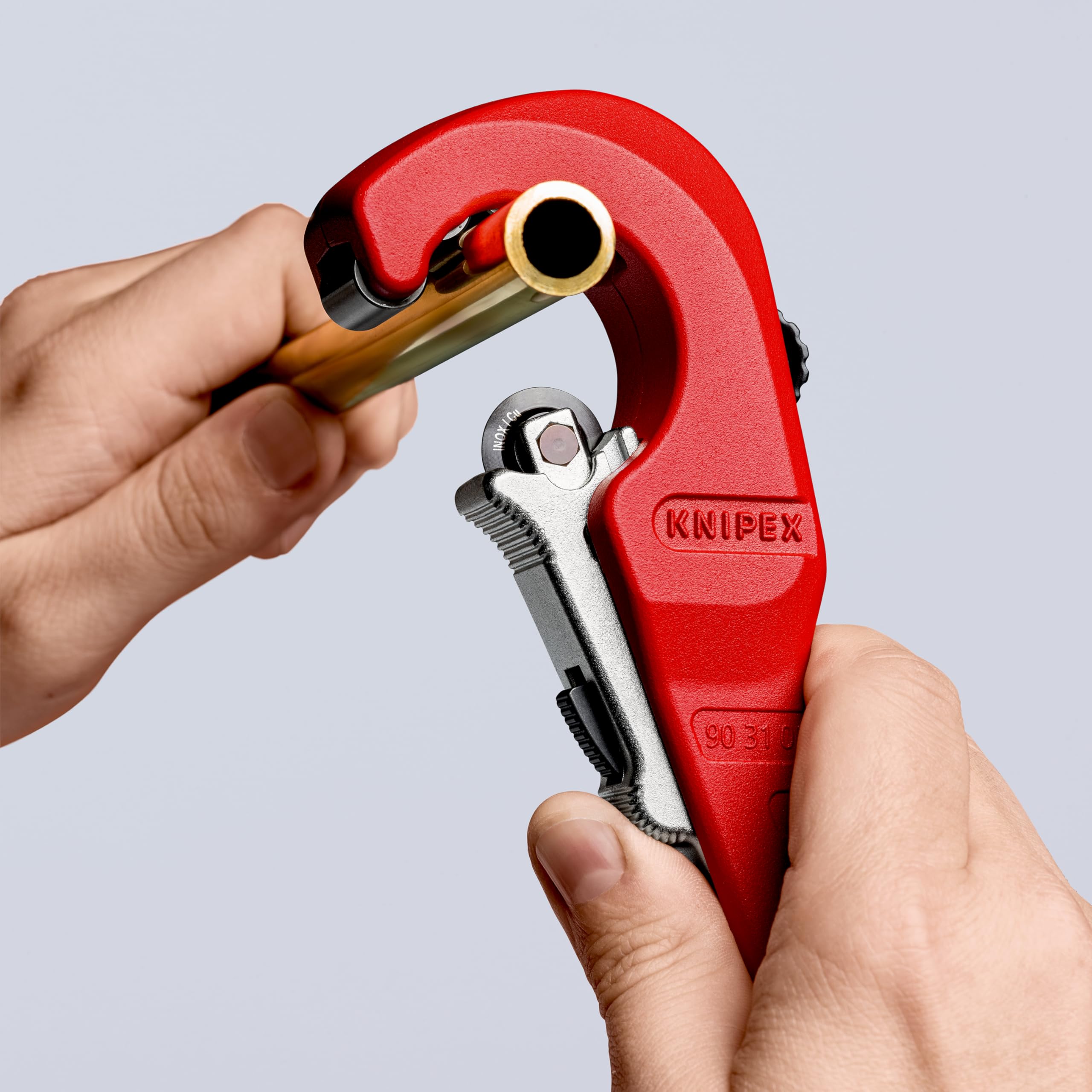 KNIPEX TubiX Rohrabschneider in Blister 180 mm, 90 31 02 BK