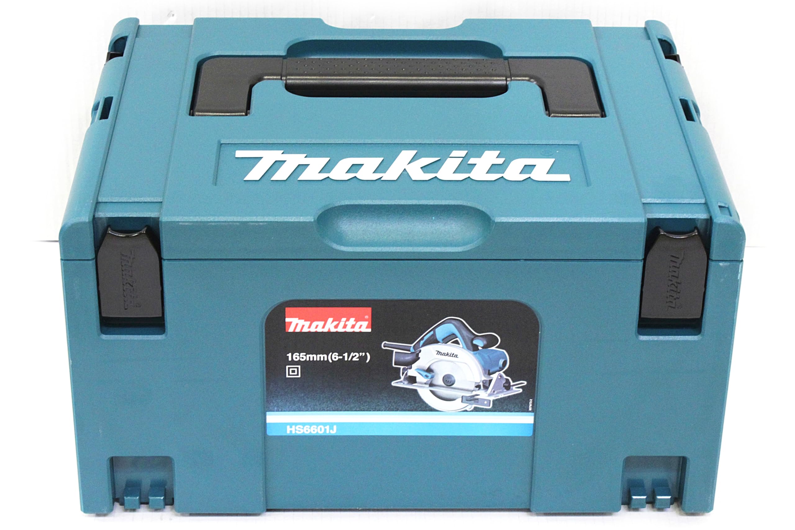 Makita HS6601J Handkreissäge 64 mm, 1.050 W im MAKPAC Blau, Silber Size