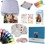 HP Sprocket Portable 2x3 Zoll Sofortbilddrucker (Lila) Sammelalbum-Kit