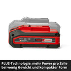 Original Einhell 4 Ah PLUS Power X-Change Starter Kit (1x 18 V 4 Ah PLUS Akku, 1x 3 A Ladegerät, 75 min Ladezeit, passend für alle Power X-Change Geräte)