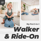 Scoot & Ride My First Rutscher aus recyclebarem EPP-Material/PVC frei/BPA frei, Farbe: Steel, 96595