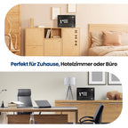 SereneLife Tresor, Elektr. Safe- 15L, 31x20x20cm- Kompakt, Robust mit Gepolsterter Innenraum & Zahlenschloss, Sicher für Bargeld, Schmuck & Wertsachen, Doppelbolzen, Für Zuhause & Büro