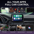 ZOUHOE Carplay Wireless Adapter – Android Auto Wireless Adapter, 5,8-GHz-WLAN, Plug & Play, Mini & Stabil, iOS 10+/Android 10+, Schnelle Auto-Verbindung für Fahrzeuge ab Baujahr 2016. (1 Stück)