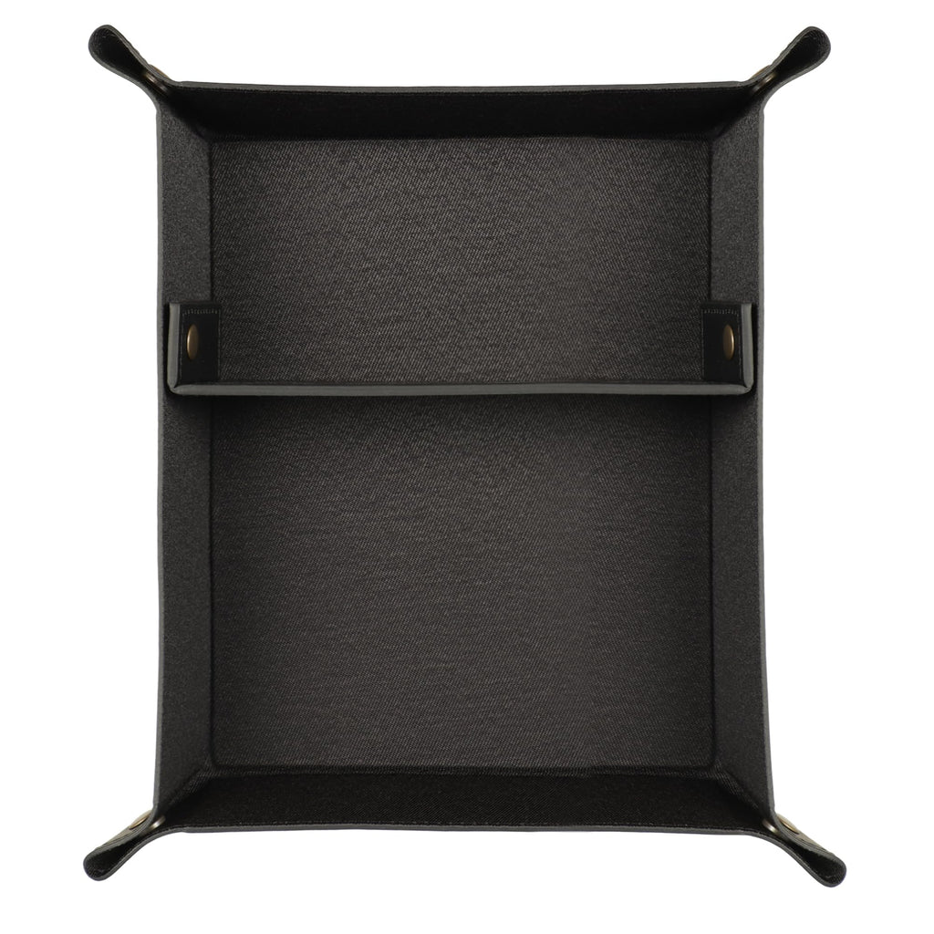 Londo Leder Taschenleerer - Vide Poche - Ledertablett Organizer, Praktische Aufbewahrungsbox - für Geldbörsen, Uhren, Schlüssel, Münzen, Handys und Büroausstattung