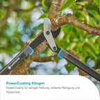 Gardena Astschere EnergyCut Pro L, Bypass-Astschere für grünes, frisches Holz, 50 mm Schnittdurchmesser, präzisionsgeschliffene Klingen, leichtes Design, ergonomische Griffe (12051-88)