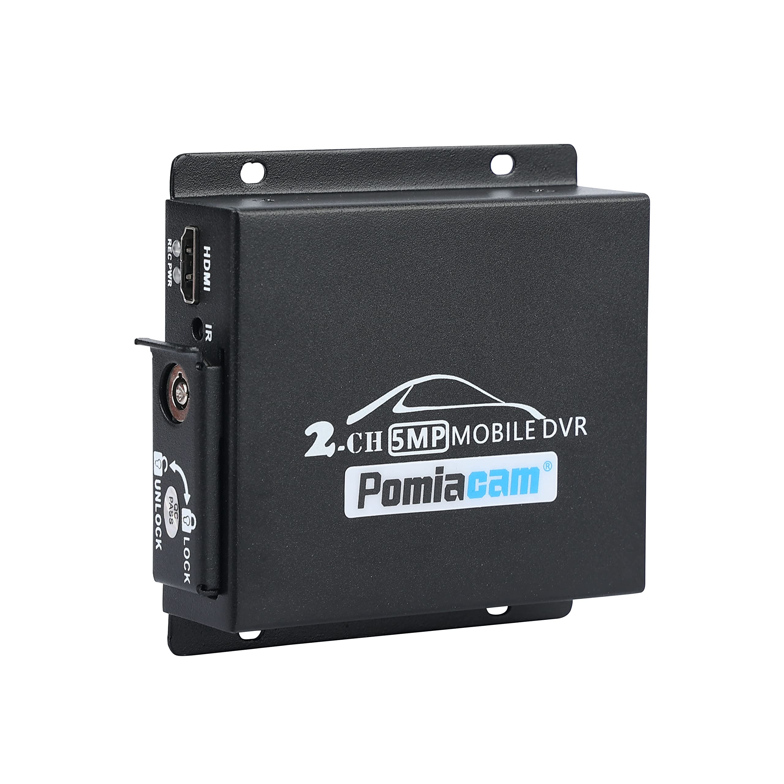 Mobiles Auto DVR Factory Mini AHD TVI DVR für Auto LKW Fahrzeug Videoaufnahme Unterstützung 2CH Mini CVBS 8MP AHD TVI Kamera/HDMI/mit Fernbedienung