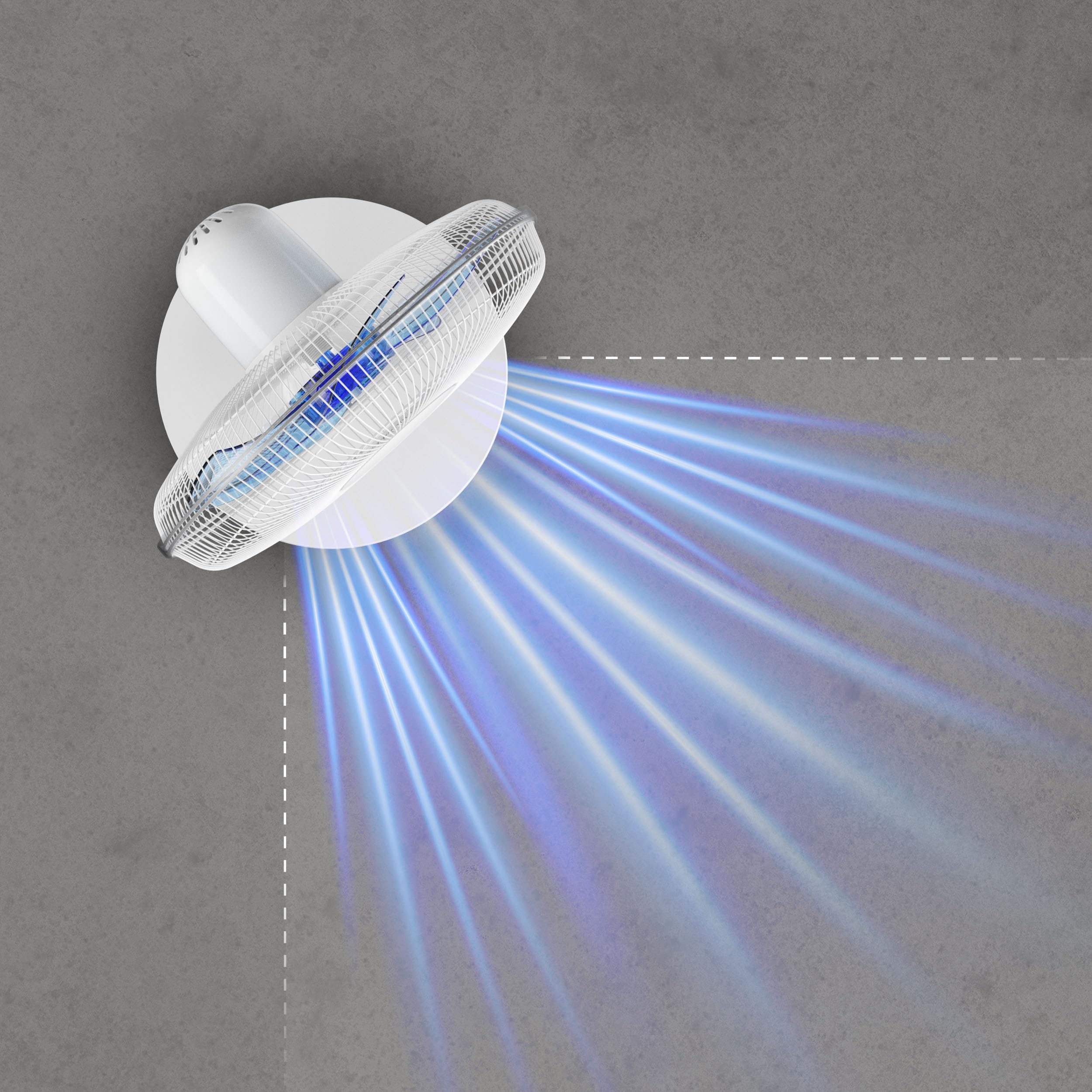 Rowenta Turbo Silence Standventilator, nur 35 dB(A) im Silent Night-Modus, energiesparend, 12 Geschwindigkeiten, digitaler LED-Bildschirm, Timer, Fernbedienung, Weiß, VU5650F0