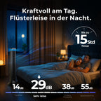 Balter Turmventilator mit Fernbedienung, Ventilator leise 106 cm, Standventilator mit Oszilation, mobiler Luftkühler, 3 Geschwindigkeiten, 3 Modi – Timer bis 15 Std