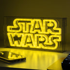 Star Wars LED Neon Licht - Offiziell lizenziertes freistehendes oder wandmontierbares Lichtzeichen - Gaming-Raum-Zubehör & Film-Memorabilia-Deko, Bunt