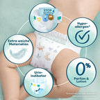 Pampers Harmonie Windeln Größe 4, 174 Windeln, 9kg-14kg, sanfter Hautschutz mit 100Prozent Pampers Schutz