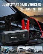 Ansody 3000A Starthilfe Powerbank PKW Mit HochleistungsStarthilfeMitKraftvollemStart LED