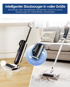 Tineco Floor One S5 Combo Power KIT Smart Nass Trockensauger mit iLoop Technologie 5-in-1, Nasssauger Staubsauger für Tierhaare, Harte Böden, LED Display, Wi- Fi, App