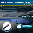 HAZET Ausblaspistole 9040P-2 I 280 mm gerade, lange Düse, 6 bar Betriebsdruck mit ergonomischem Handgriff I für ein schnelles Entfernen von Spänen oder anderen Fremdkörpern