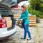 VONROC Sackkarre klappbar - Transportwagen, Transportkarre bis 80kg - Transporthilfe Vollgummireifen - Lastenwagen mit Rollen ideal zum Möbel verschieben