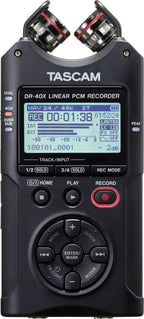 Tascam DR-40X Tragbarer Vierspur-Audiorecorder und USB-Interface