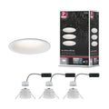 Paulmann 93415 Einbauleuchte LED Cymbal 3x6,8W Weiß matt blendfrei dimmbar