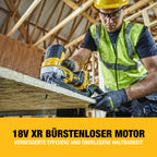 DEWALT 18 V XR bürstenlose Stichsäge mit Handgriff, nur Werkzeug, DCS335N-XJ