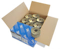 Tacwise 0964 Extra Verzinkte, Flache Coilnägel, Typ 2,8 / 64 mm, Diamantspitze, Ringschaft, 16° Geneigt, Drahtgebunden, Packung mit 4000 Stück