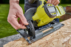 RYOBI 18 V ONE+ Brushless Akku-Handkreissäge RCS18BL-0, 184 mm Sägeblatt, werkzeuglose Einstellungen, ohne Akku und Ladegerät