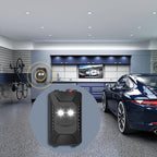 MEKEET Marderschreck, Testsieger Mit Marder, Marderabwehr Dachboden Mit Ultraschall & Blinklicht, Marderschutz FüR Kfz, Motorraum, Haus, Garage, Keller FüR 90m²