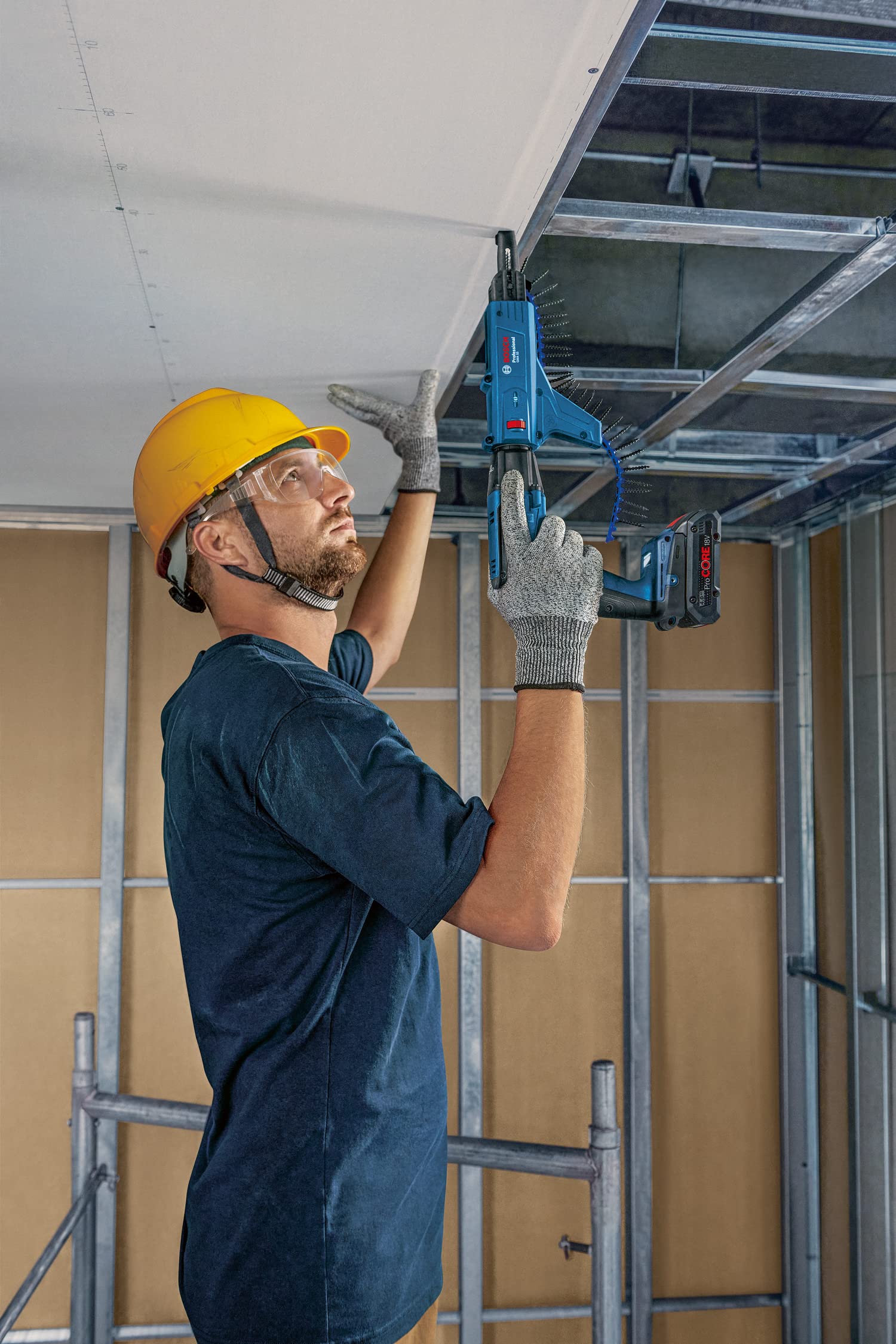 Bosch Professional Magazinaufsatz für Trockenbauschrauber GMA 55 (kompatibel mit allen kabelgebundenen und Akku Trockenbauschraubern von Bosch Professional)